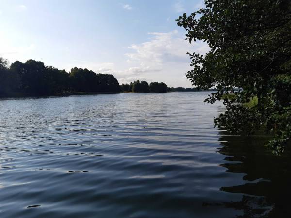 WAKACJE NA MAZURACH - Dom nad jeziorem Kalwa 