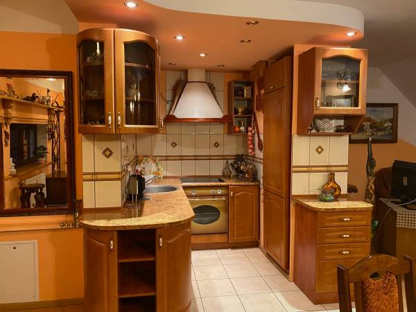 Dwupoziomowy Apartament w centrum z aneksem kuchennym 