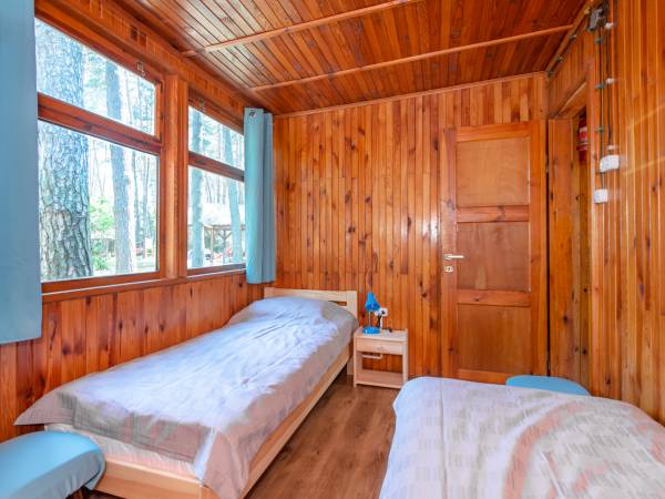 domek letniskowy- sypialnia