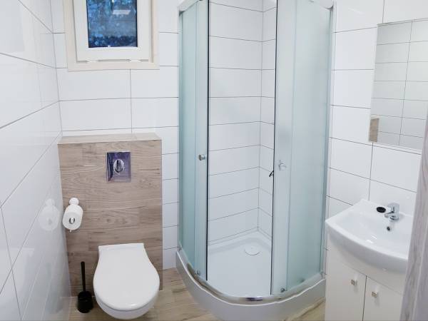 Domek letniskowy- łazienka