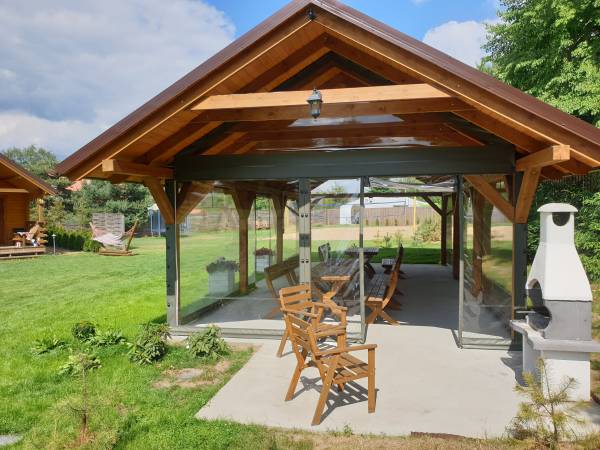 duża altana grillowa