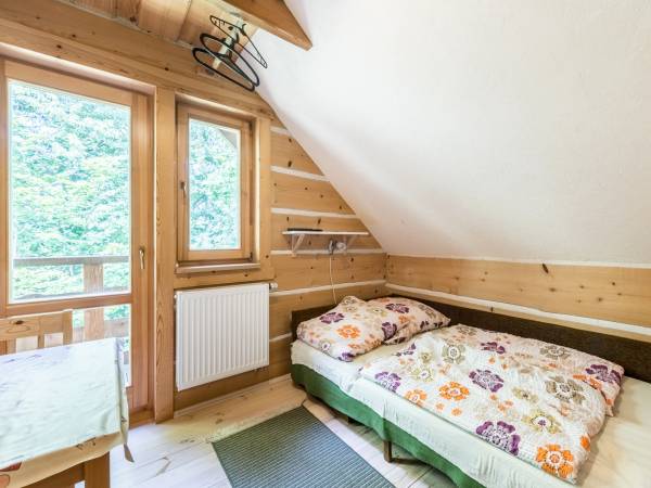 Domek Drewniany Z Kominkiem