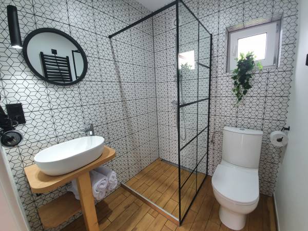 łazienka w domku/apatramencie