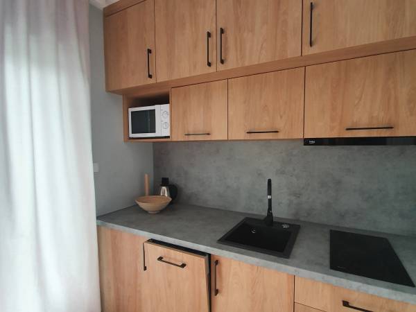 kuchnia w domku/apartamencie