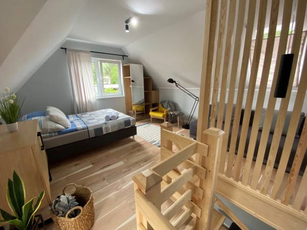 sypialnia w domku/apartamencie