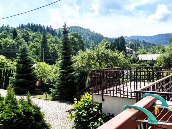 Widok z apartamentu kominkowego