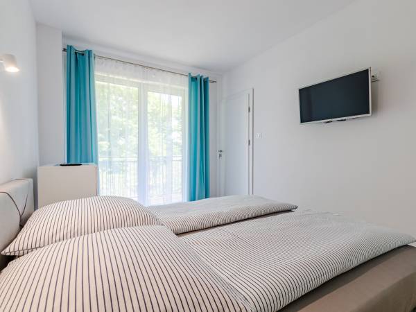 Słoneczna 8 apartament sypialnia 