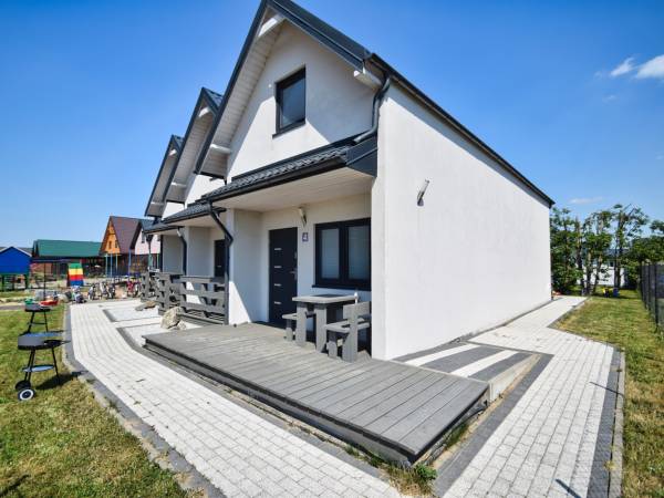 Widok od tyłu. Domki:4,5,6