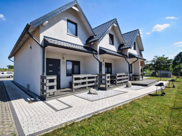 Widok od tyłu. Domki:4,5,6