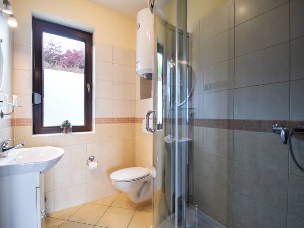 Łazienka w apartamencie na parterze