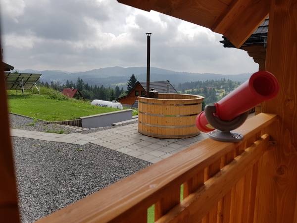 balia z podgrzewaną wodą