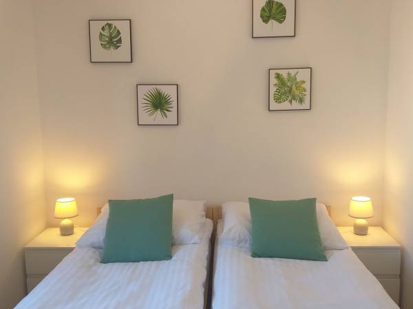 Sypialnia w apartamencie Tajemnice Zamku 