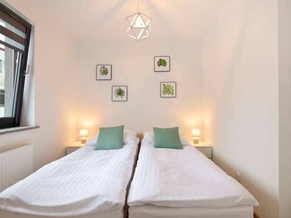 Sypialnia w apartamencie Tajemnice Zamku