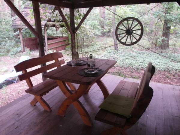 Domek letniskowy - spichlerz na Podlasiu