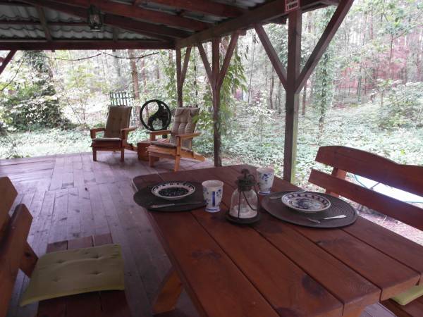 Domek letniskowy - spichlerz na Podlasiu