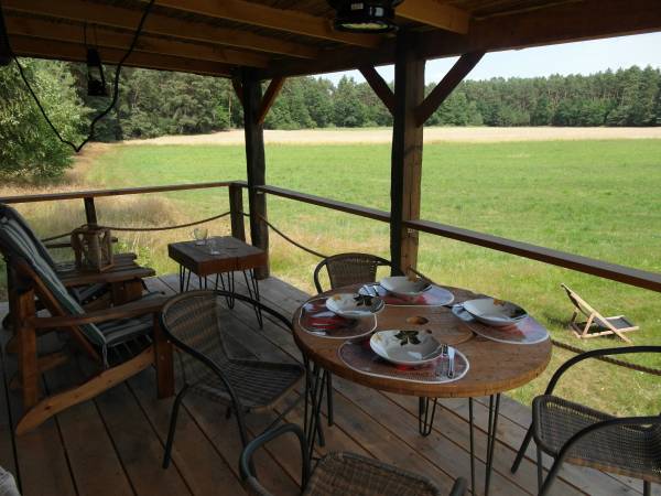 Domek letniskowy - spichlerz II na Podlasiu