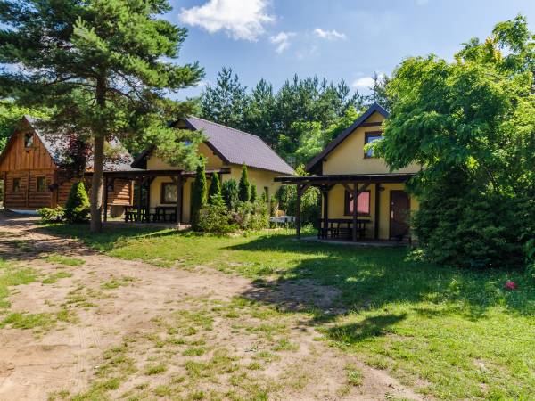Domki letniskowe nad jeziorem Wersminia