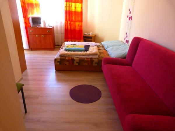 Pokój 3/4 os z balkonem