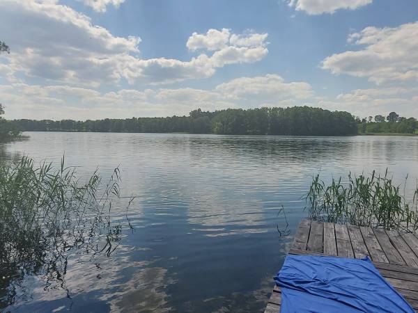 Prywatny pomost dla gości 