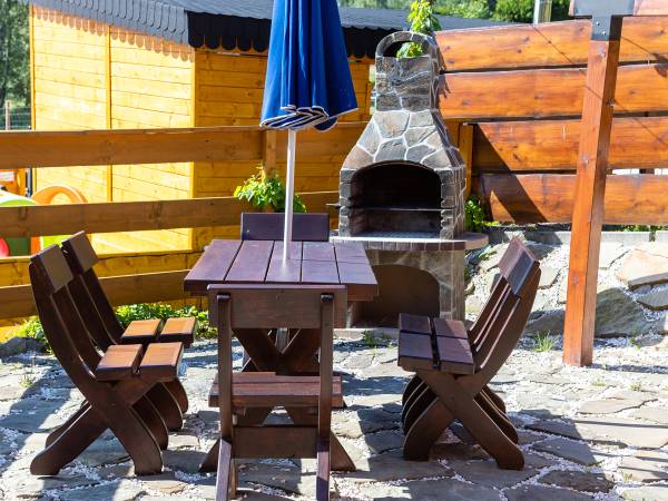 Domek Na Skarpie Taras z grillem