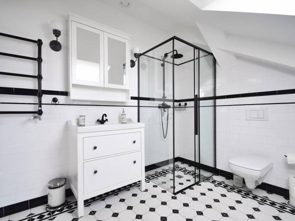 Łazienka w apartamencie Londyn