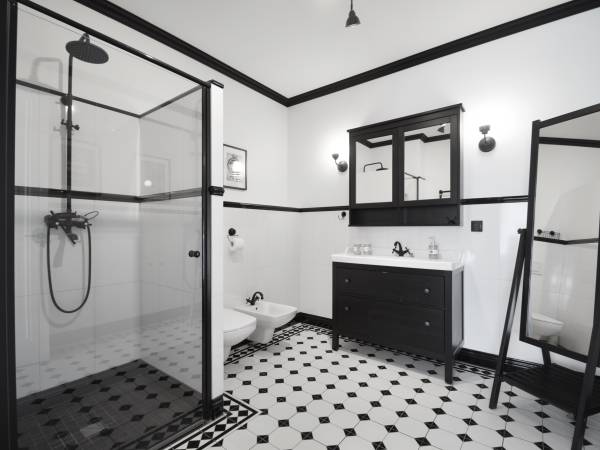 Łazienka w apartamencie Amsterdam