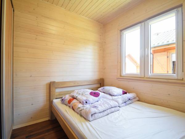 Domek trzypokojowy - sypialnia