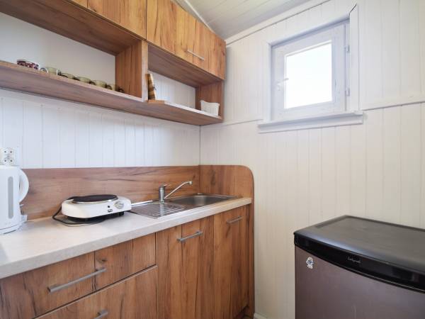 Domek dwupokojowy - aneks kuchenny