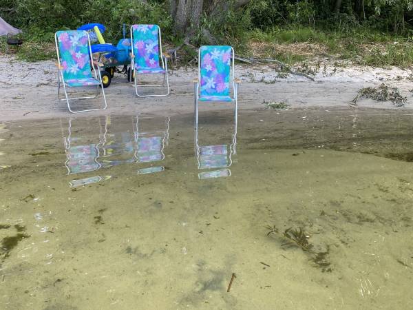 Plaża przy Marinie Lubkowo