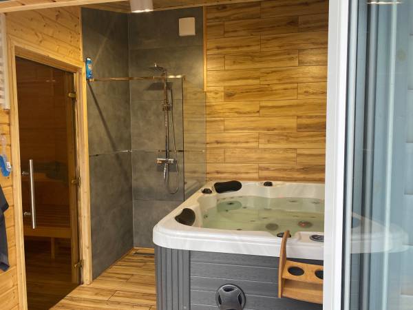 Domek Mazury Sauna Jacuzzi Gizycko Fuleda