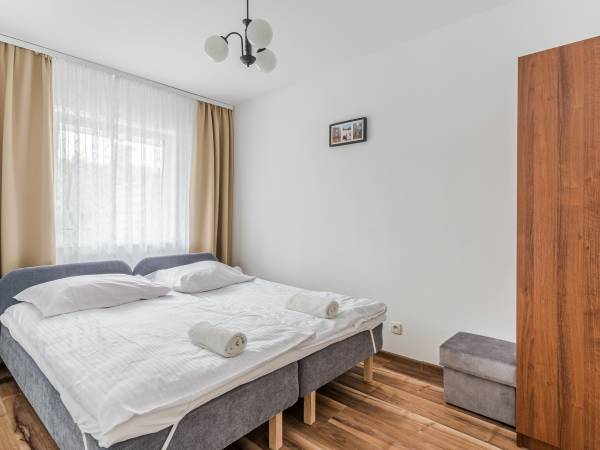 Sypialnia w domach jednopoziomowych 