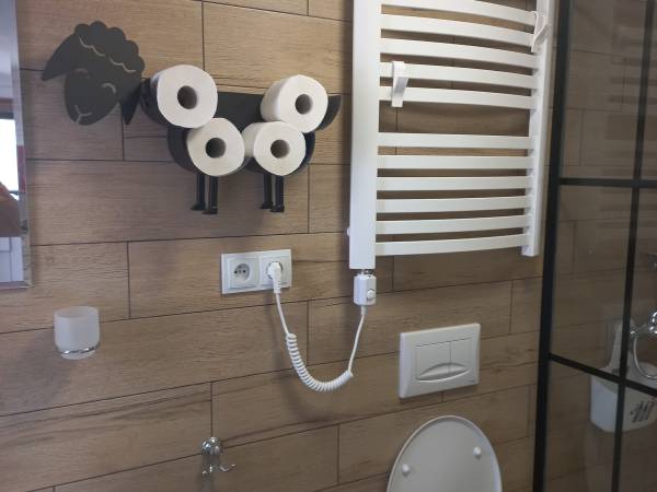 Łazienka w domku 2os ,,Pod Śliwą,,