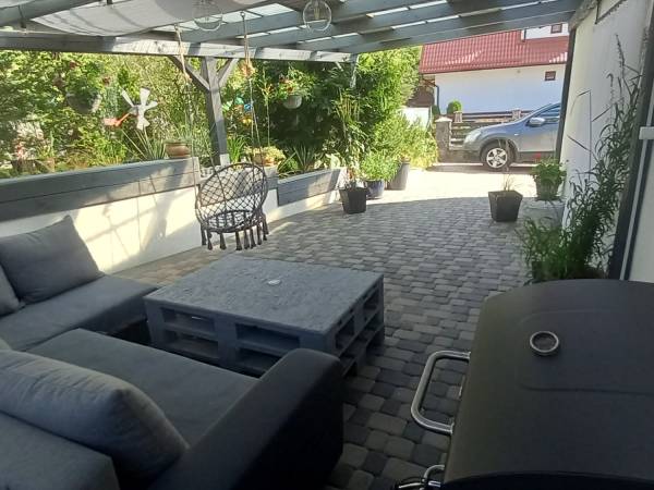 taras do małego apartamentu