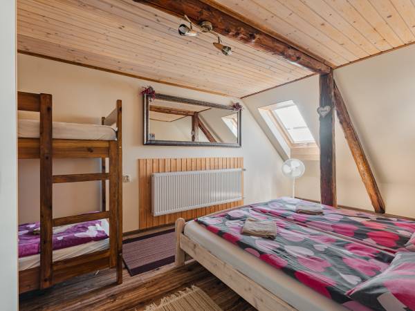 sypialnia apartamentu nr 3