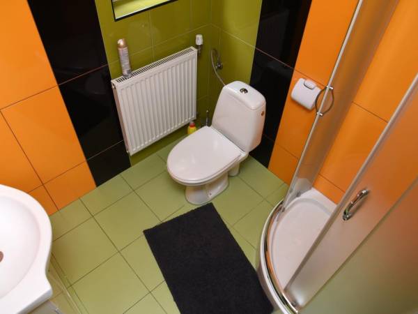 domek żółty - łazienka