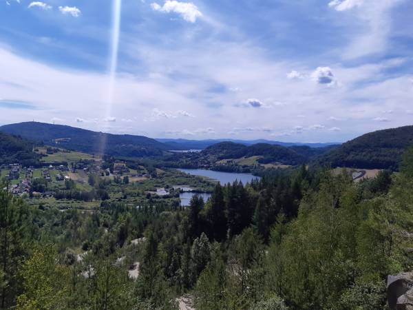 Taras widokowy Bóbrka Góra Koziniec