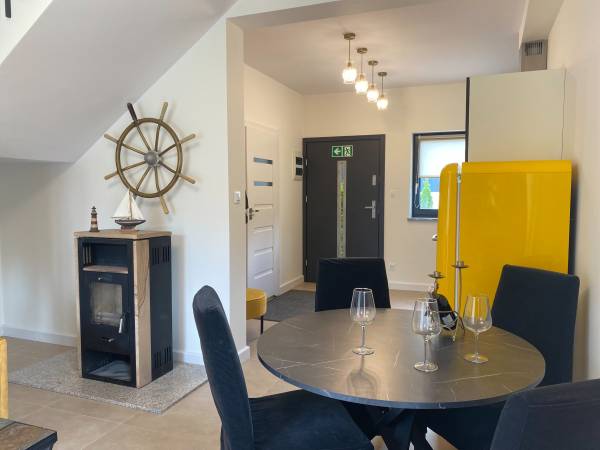 Apartament 5 - salon z aneksem