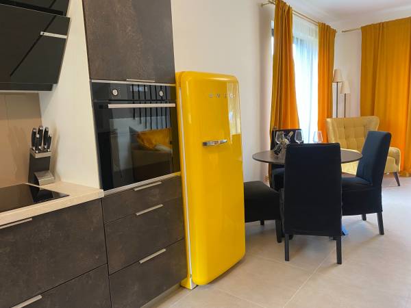 Apartament 5 - salon z aneksem