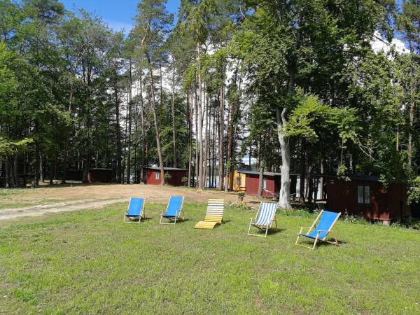 Domki na Kaszubach nad Jeziorem Mausz