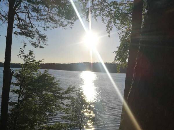 Domki na Kaszubach nad Jeziorem Mausz