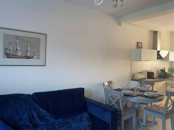 Apartament 2 - salon z aneksem kuchennym
