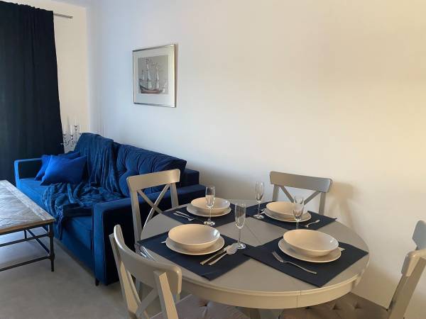 Apartament 2 - salon z aneksem kuchennym
