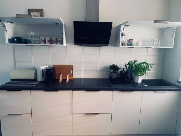 Apartament 2 - salon z aneksem kuchennym