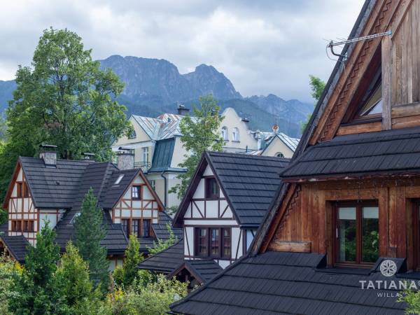 widok z balkonu w apartamencie numer 6 w willa TATIANA premium 