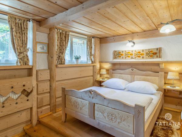 sypialnia w apartamencie numer 5 w willa TATIANA premium 
