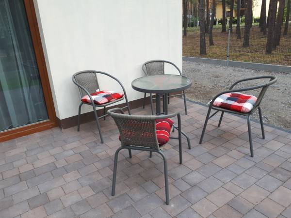 Domek pod Sosnami Całoroczny z Balią Ogrodową