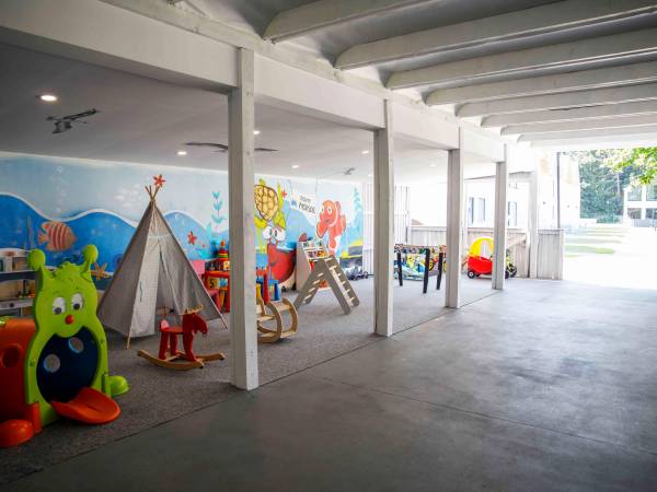 Zadaszona sala zabaw