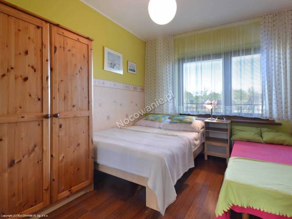 sypialnia w apartamencie