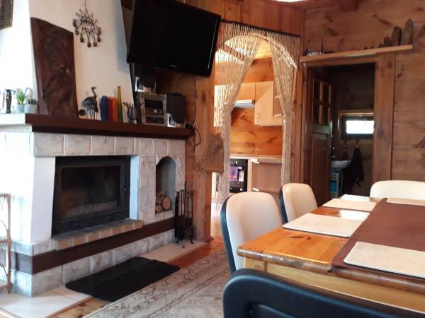 Noclegi Chata u Sylwii w centrum Okuninki