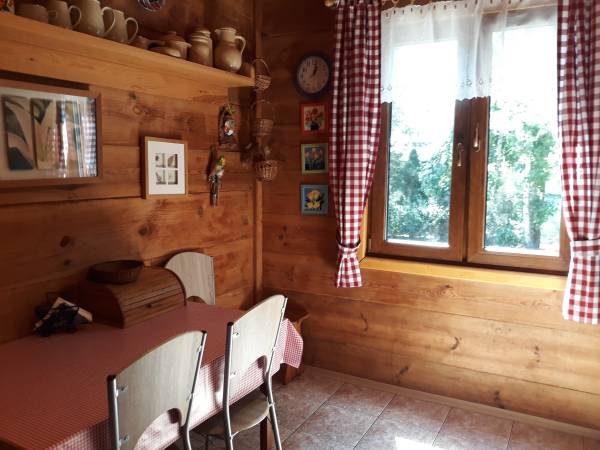 Noclegi Chata u Sylwii w centrum Okuninki